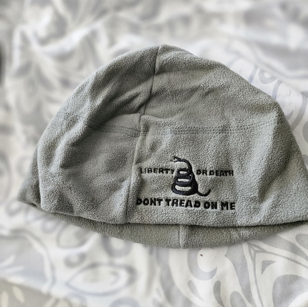 Vintage Military Green Liberty or Death Don't Tread On Me Vinny Hat. - Picture 2 of 9
